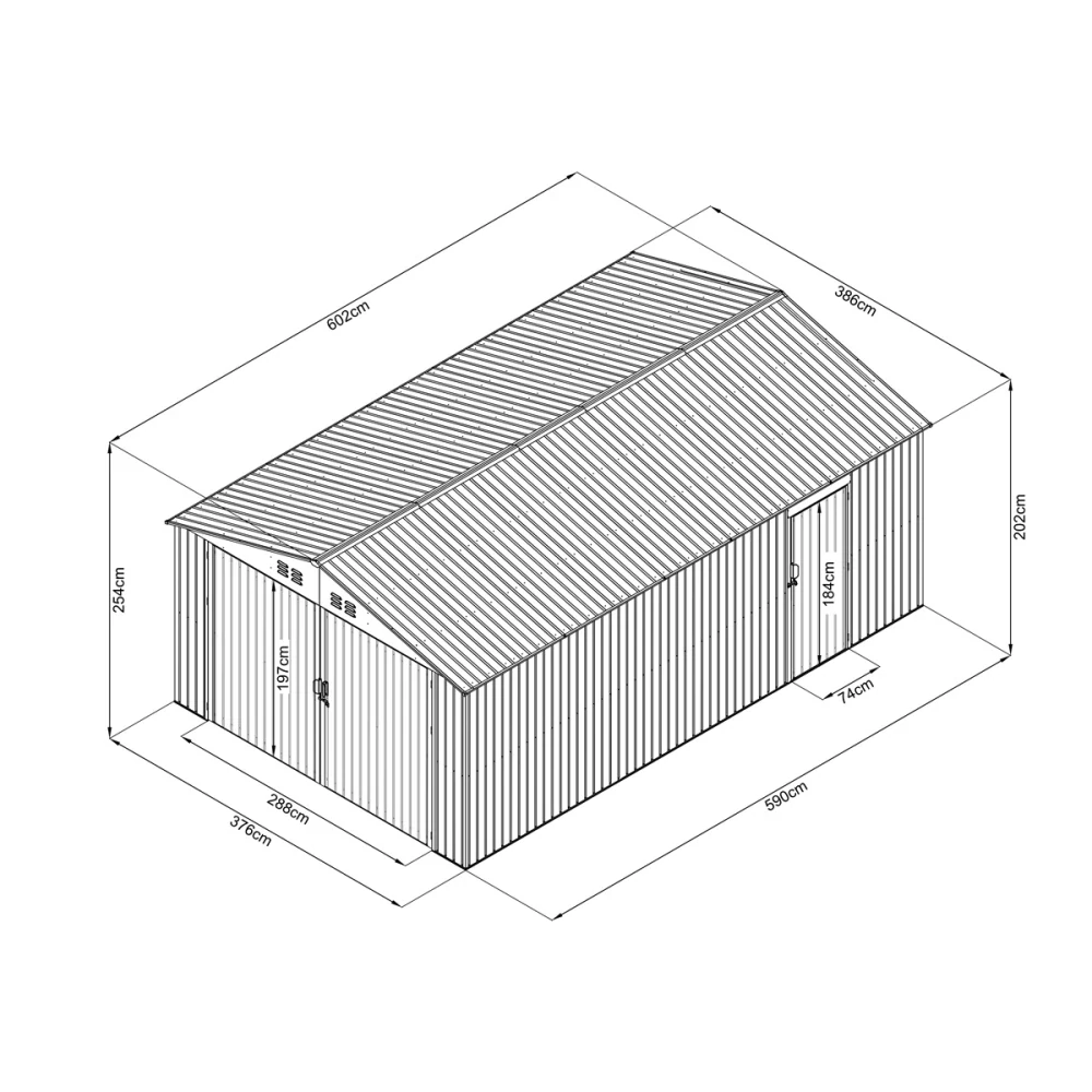 Riwall PRO RMCG 20x13 Anthracite